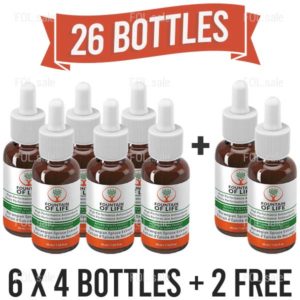 Fountain of life antioxidantdroppar 24 plus 2 flaskor förpackning