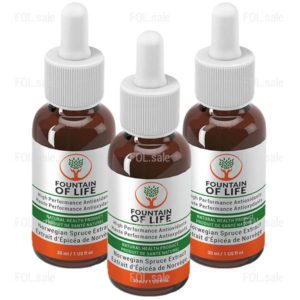 fountain of life drops 3 bottles pack